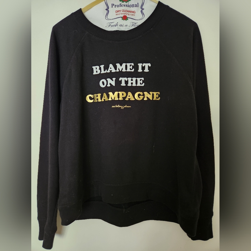 Blame it on the Champagne, Betsy Johnson Light weight, M